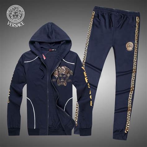 versace jumper sale mens|men's versace jogging suit.